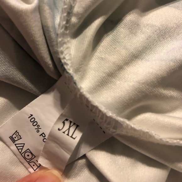 Plus Tropical & Pineapple Print Polyester Shirt - Picture 12 of 14